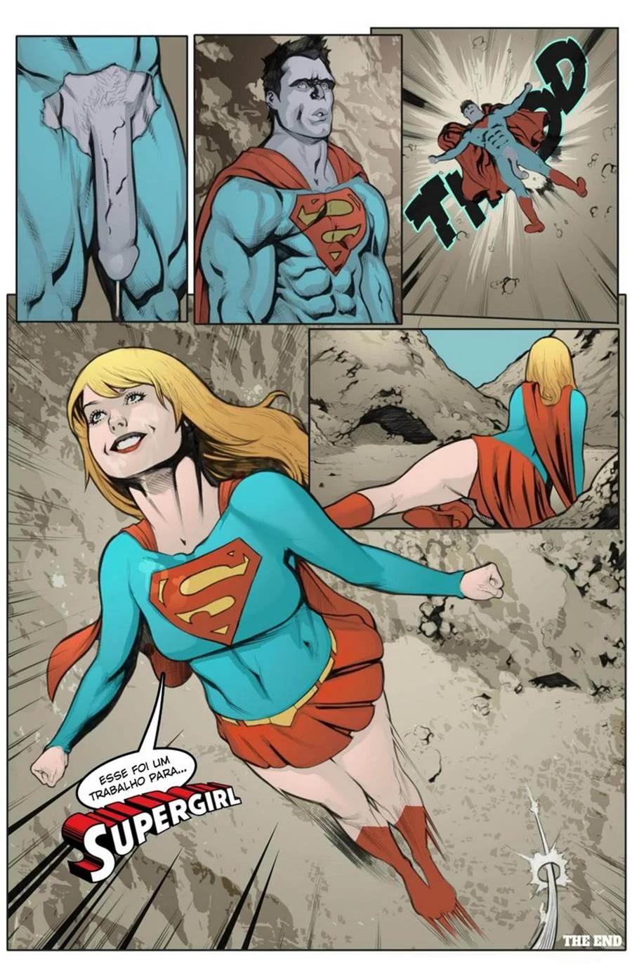 Super-Heróis Transando: Quadrinhos Explícitos de Sexo com Poderes e Putaria