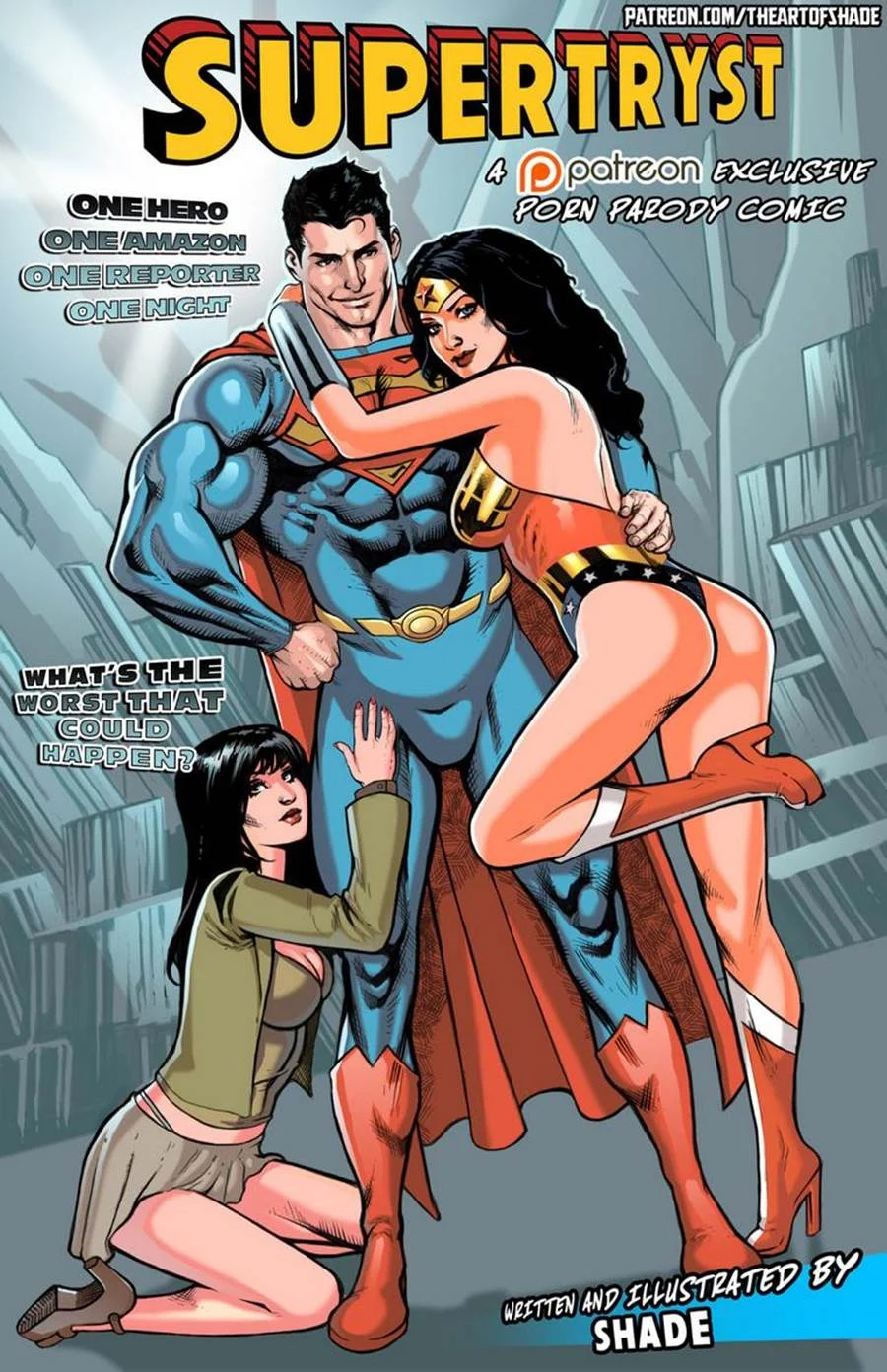 Super-Heróis Transando: Quadrinhos Explícitos de Sexo com Poderes e Putaria