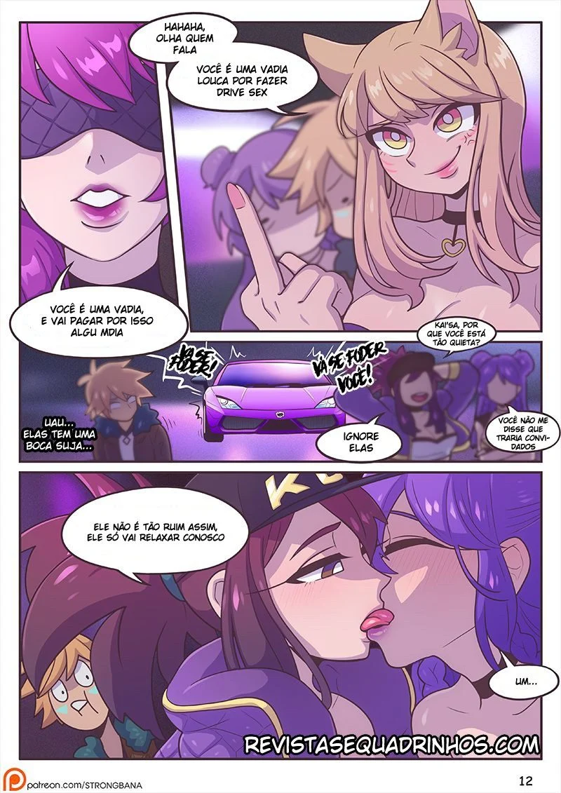 Noites Quentes com as Campeãs de League of Legends: Festa Privada com Muita Luxúria Noites Quentes com as Campeãs de League of Legends: Festa Privada com Muita Luxúria