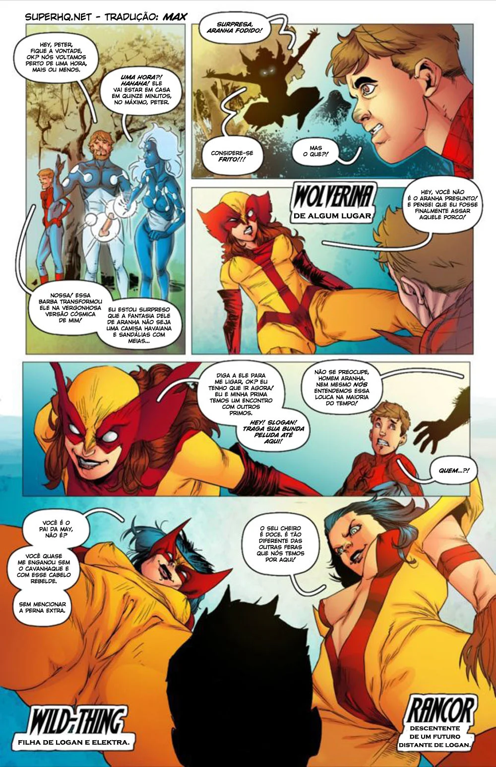 Super HQ Gay: Wolverine e os X-Men em Orgia Explícita, Sexo Brutal e Tesão Absoluto