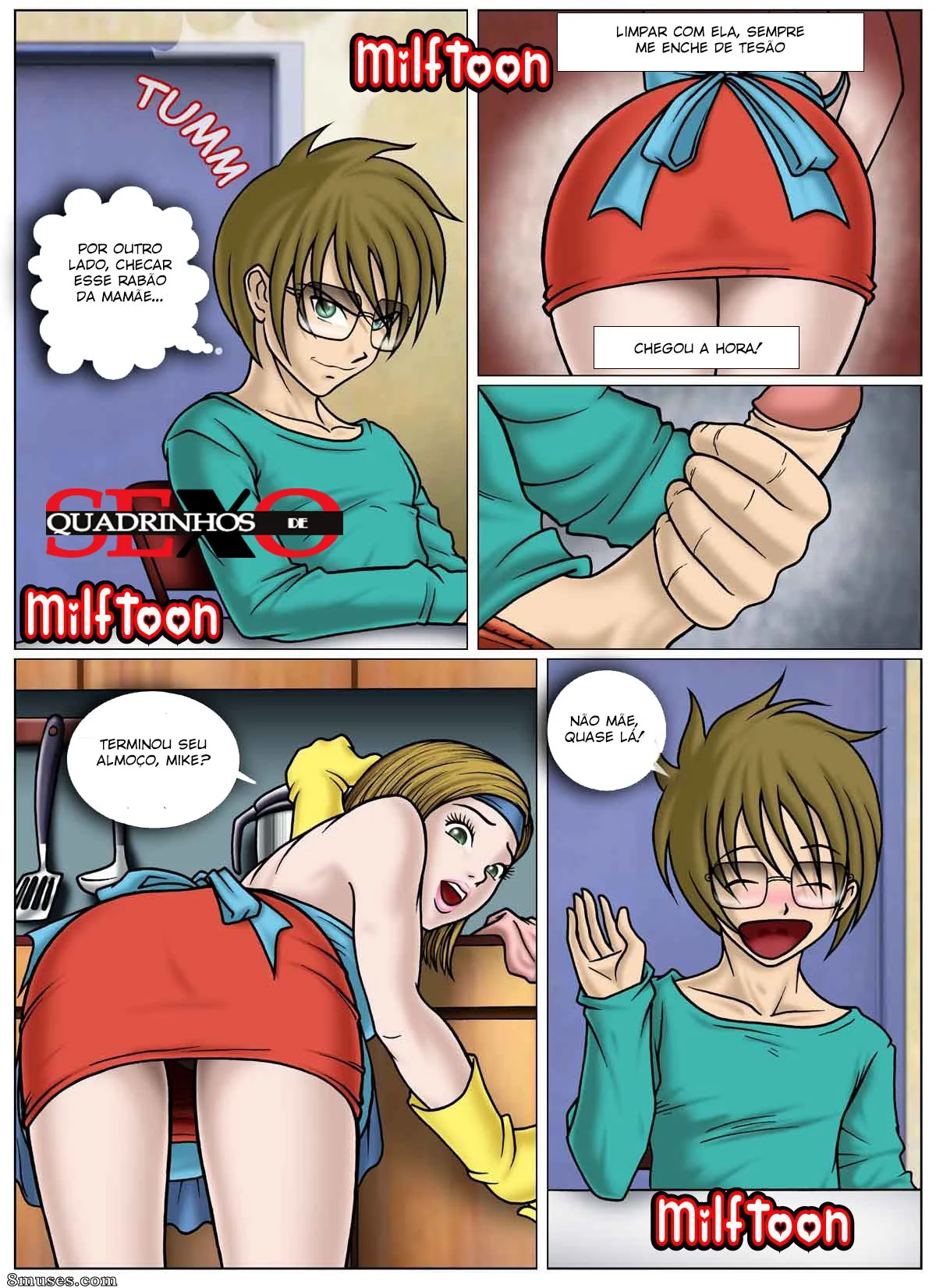 Hentai Inédito: Milftoon Explora Fantasias Proibidas em HQ