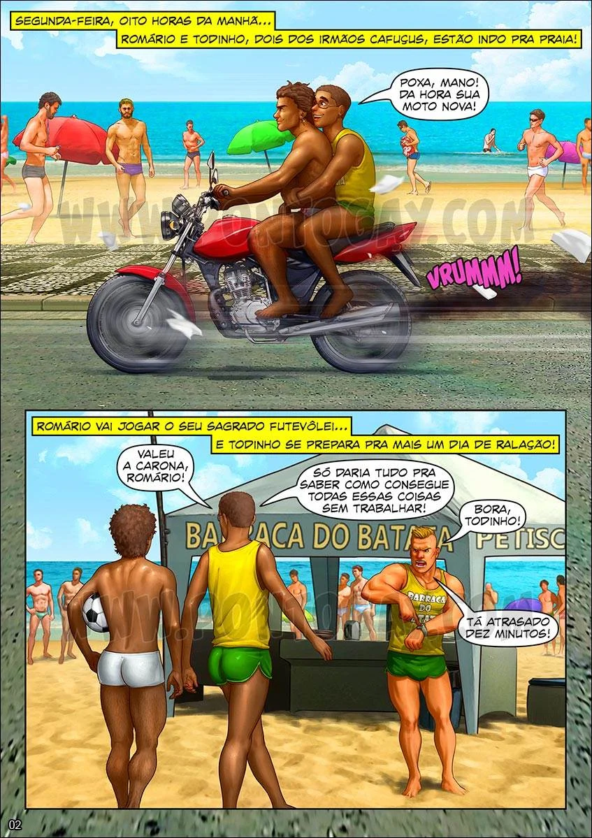Sexo Proibido no Banheiro: Foda Explícita em HQ Erótica de Tirar o Fôlego