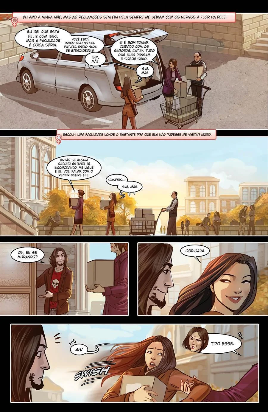 Swing - Capítulo 1: Adrenalina, Traição e Prazer Explícito nos Quadrinhos