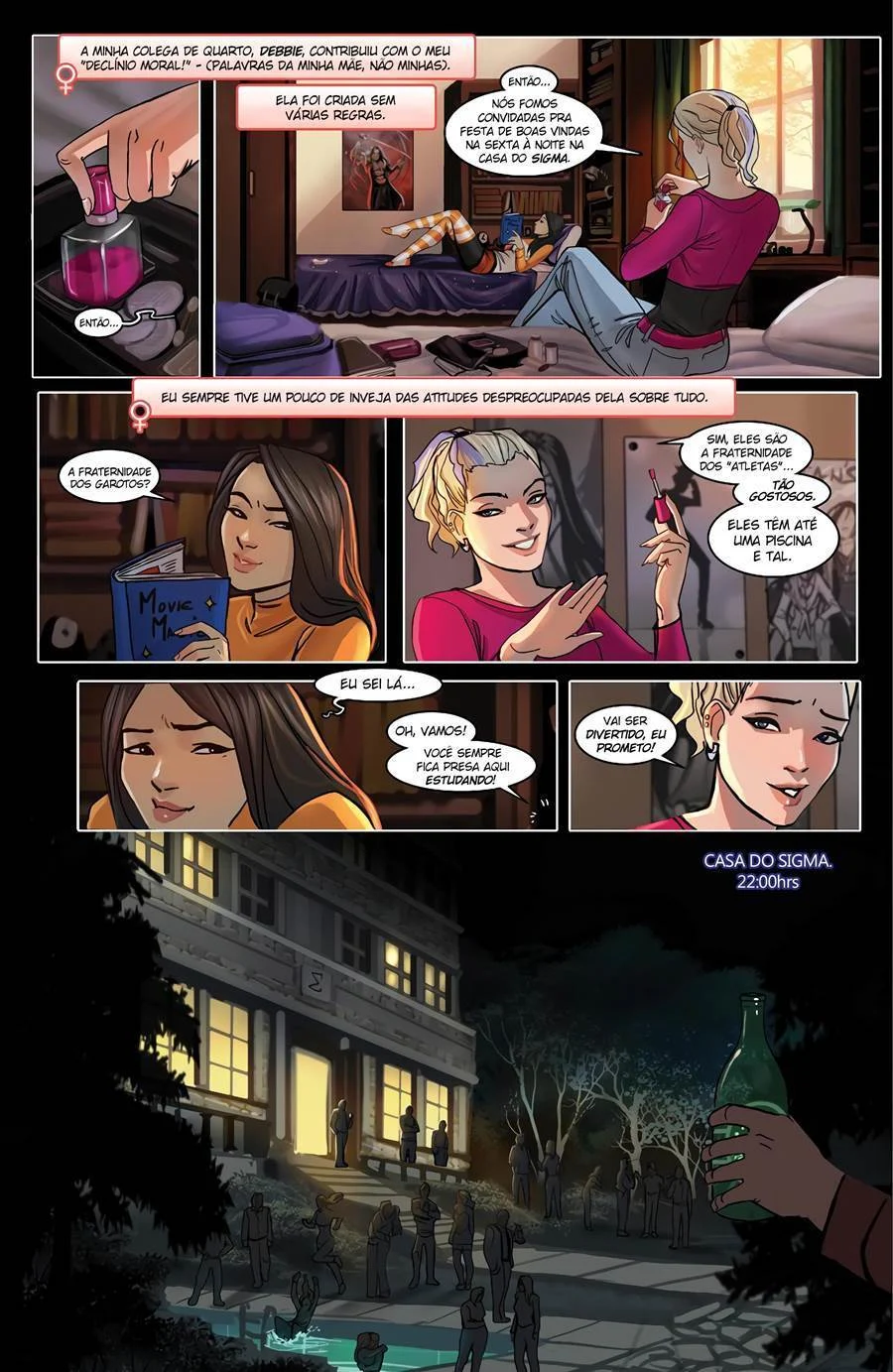 Swing - Capítulo 1: Adrenalina, Traição e Prazer Explícito nos Quadrinhos
