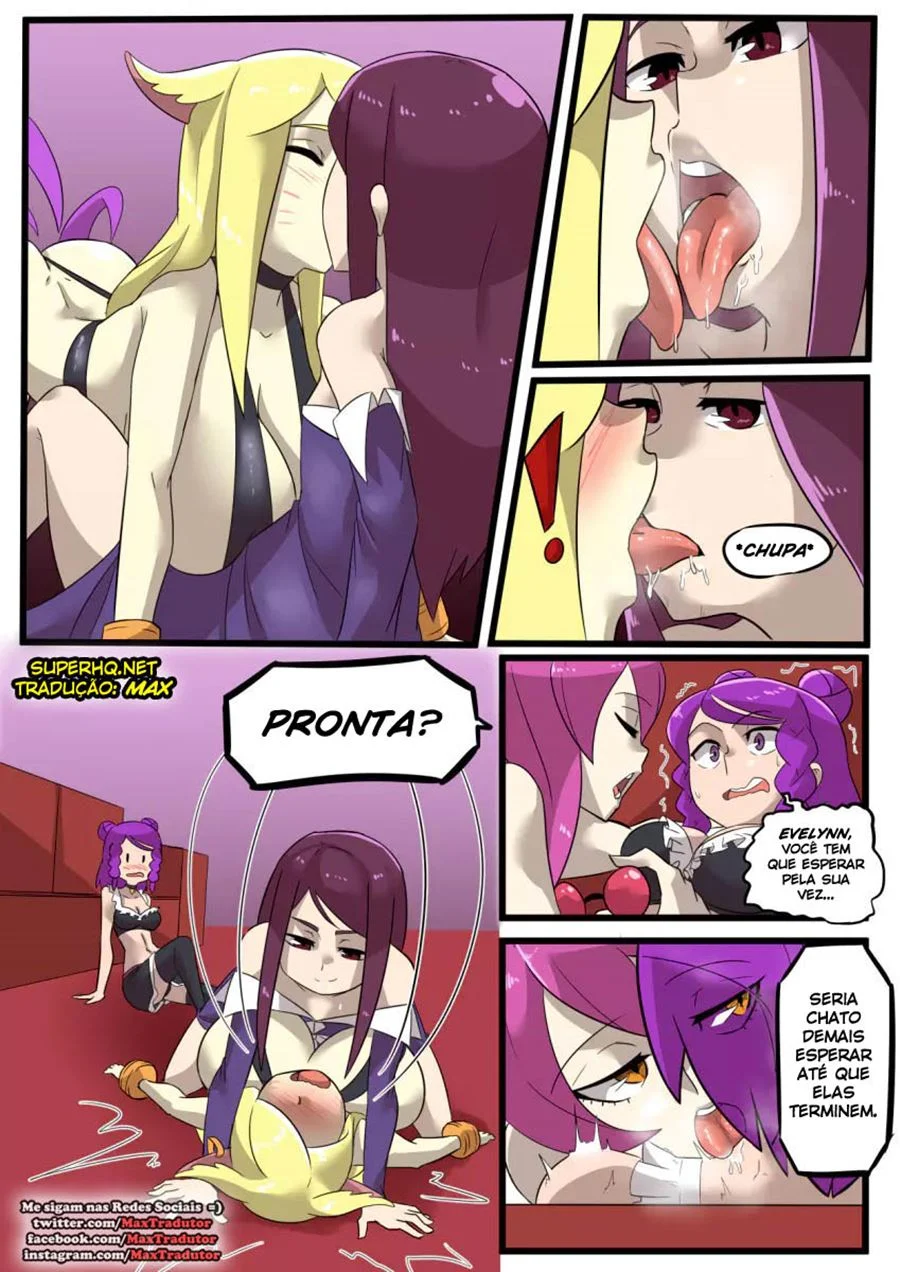 K/DA Sem Vergonha: Fodas Explícitas com as Garotas da Liga das Lendas