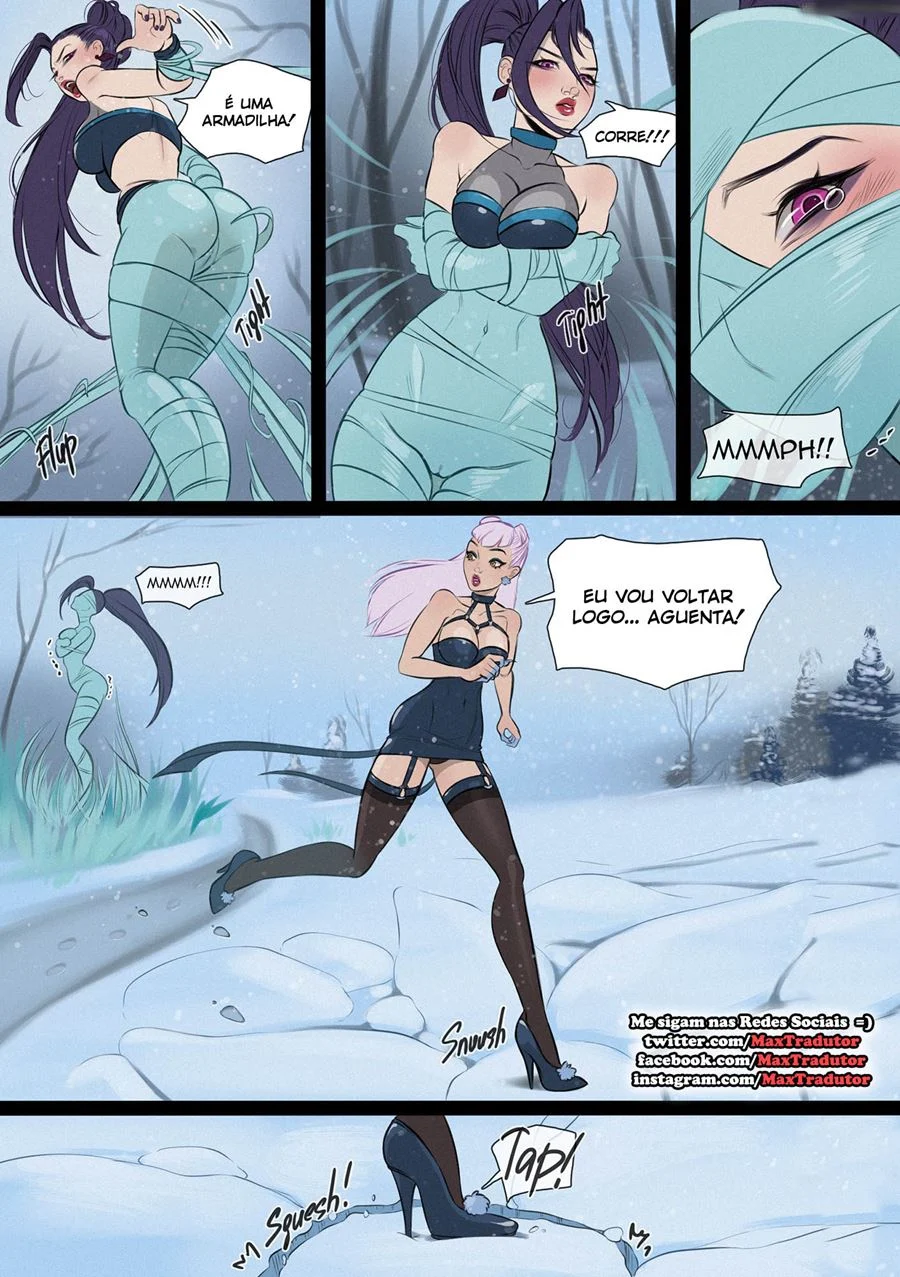 Hentai Explícito de League of Legends: Aventuras Sexuais com as Campeãs