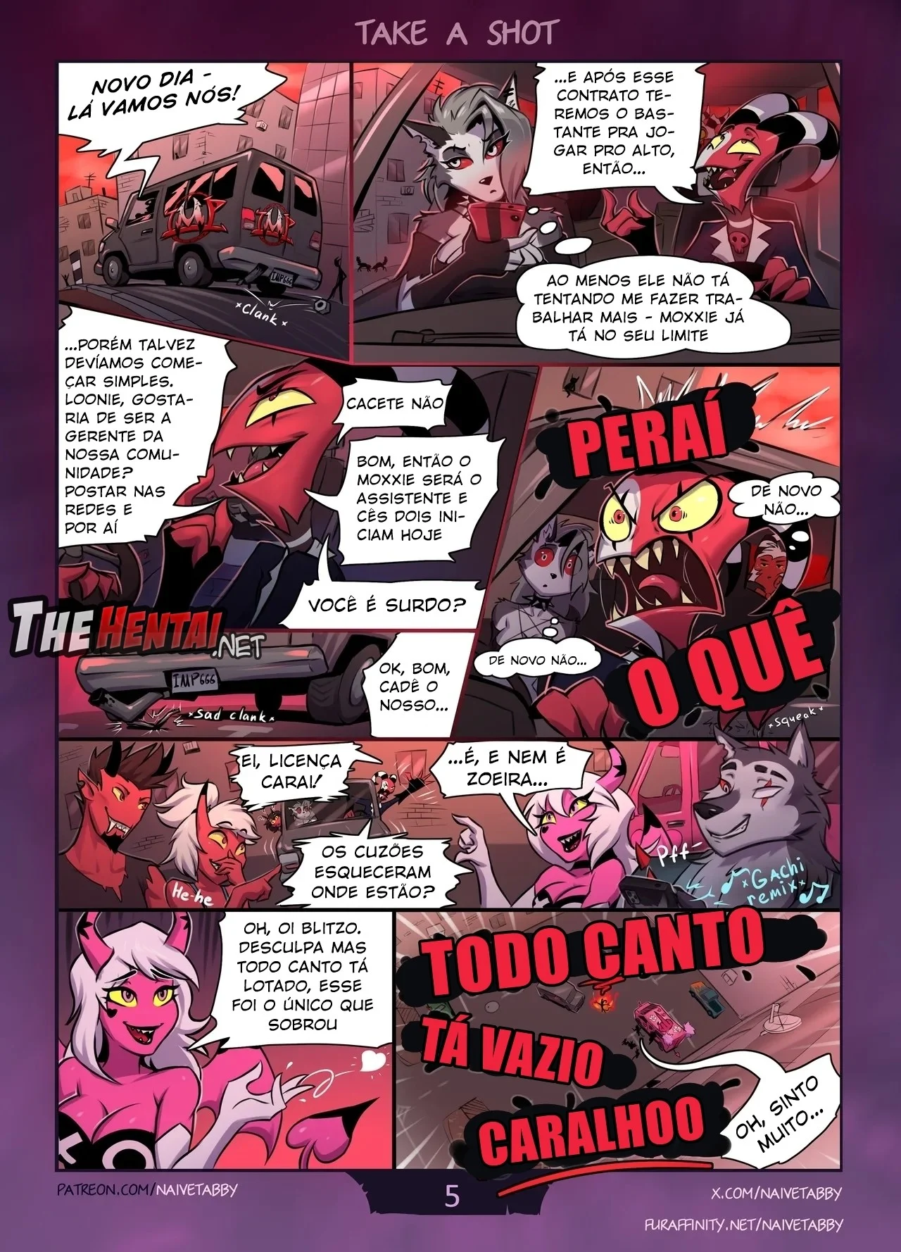 Tiros Quentes de Sexo Animal: HQ Erótica com Furry em Cenas Explícitas