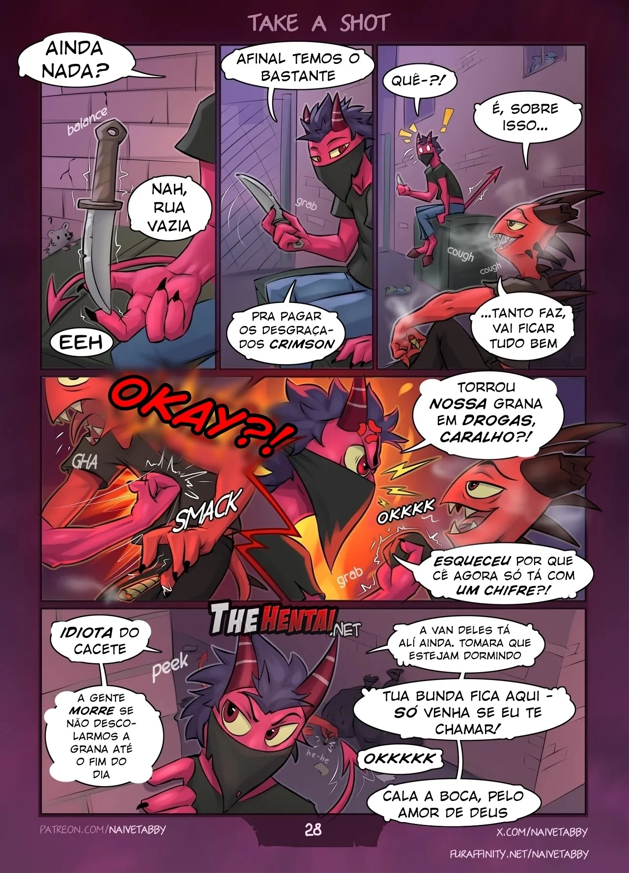 Tiros Quentes de Sexo Animal: HQ Erótica com Furry em Cenas Explícitas