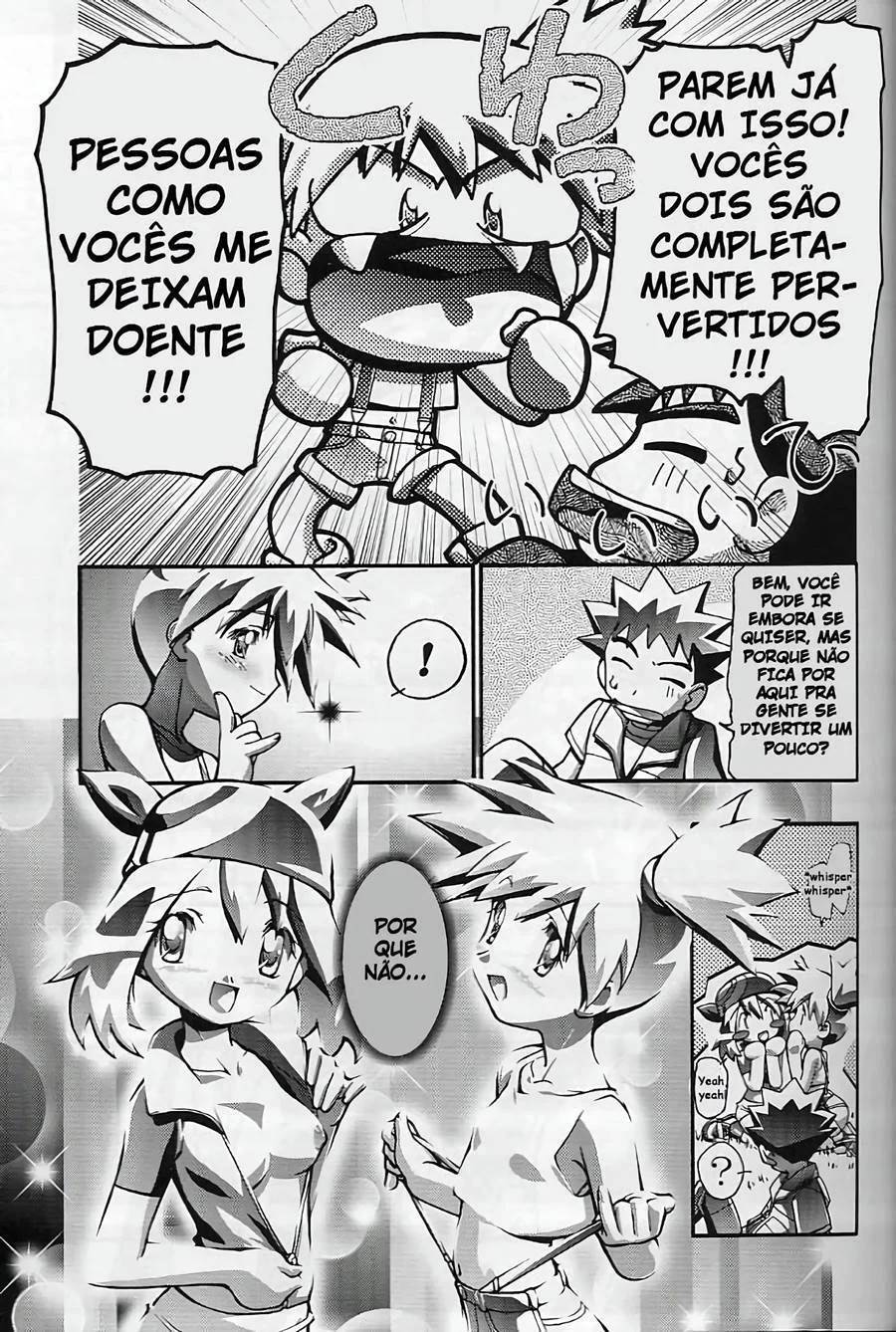 Diário Erótico Pokémon: Surras Proibidas com a Professora na Sala