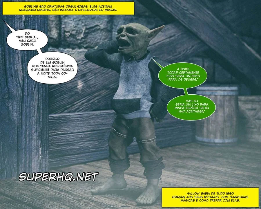 Ficante História: A Camada Explícita do Goblins em 3D - Sexo Tabu nos Quadrinhos