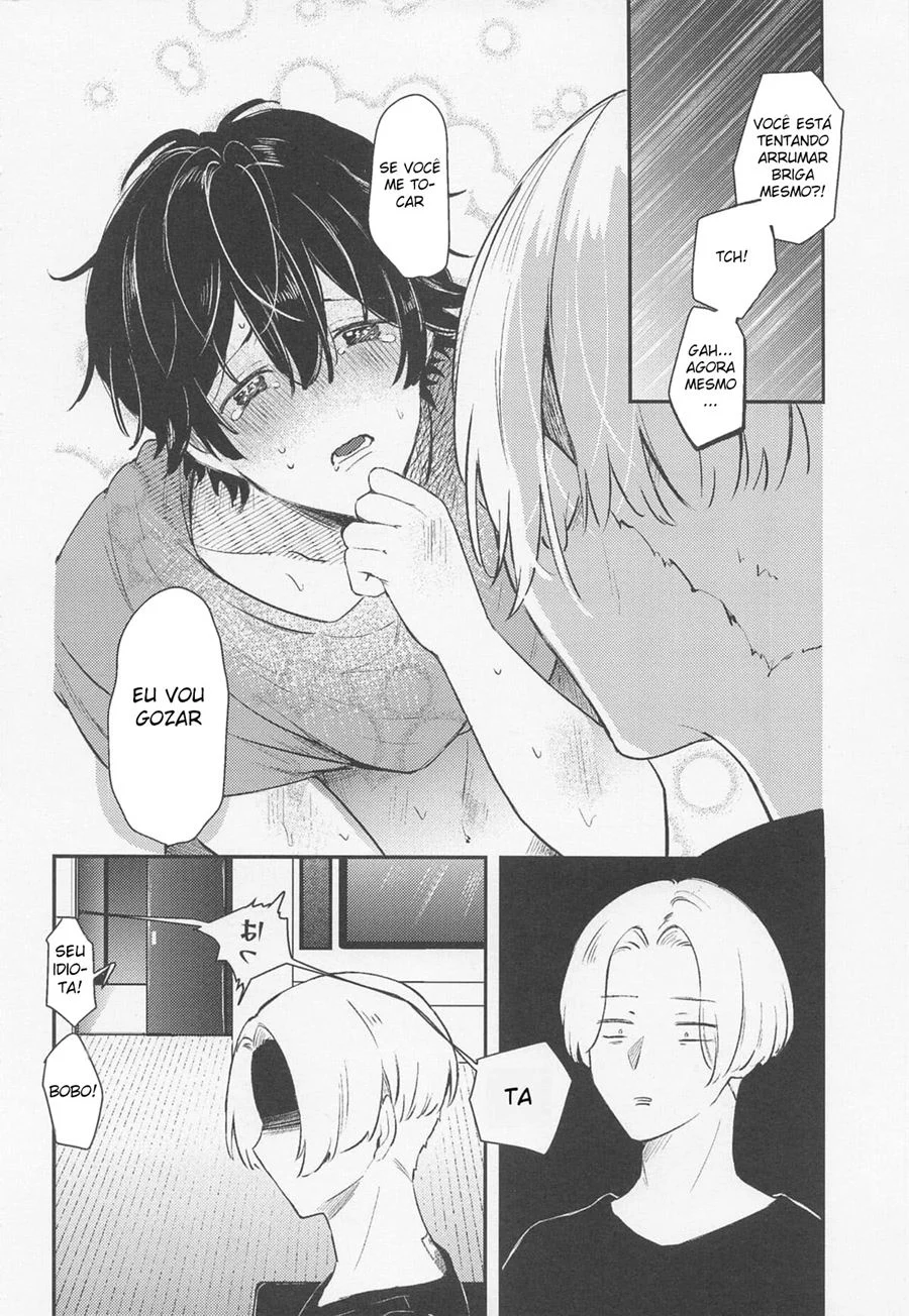 Foda brutal entre machos - Yaoi depravado e explícito em HQ