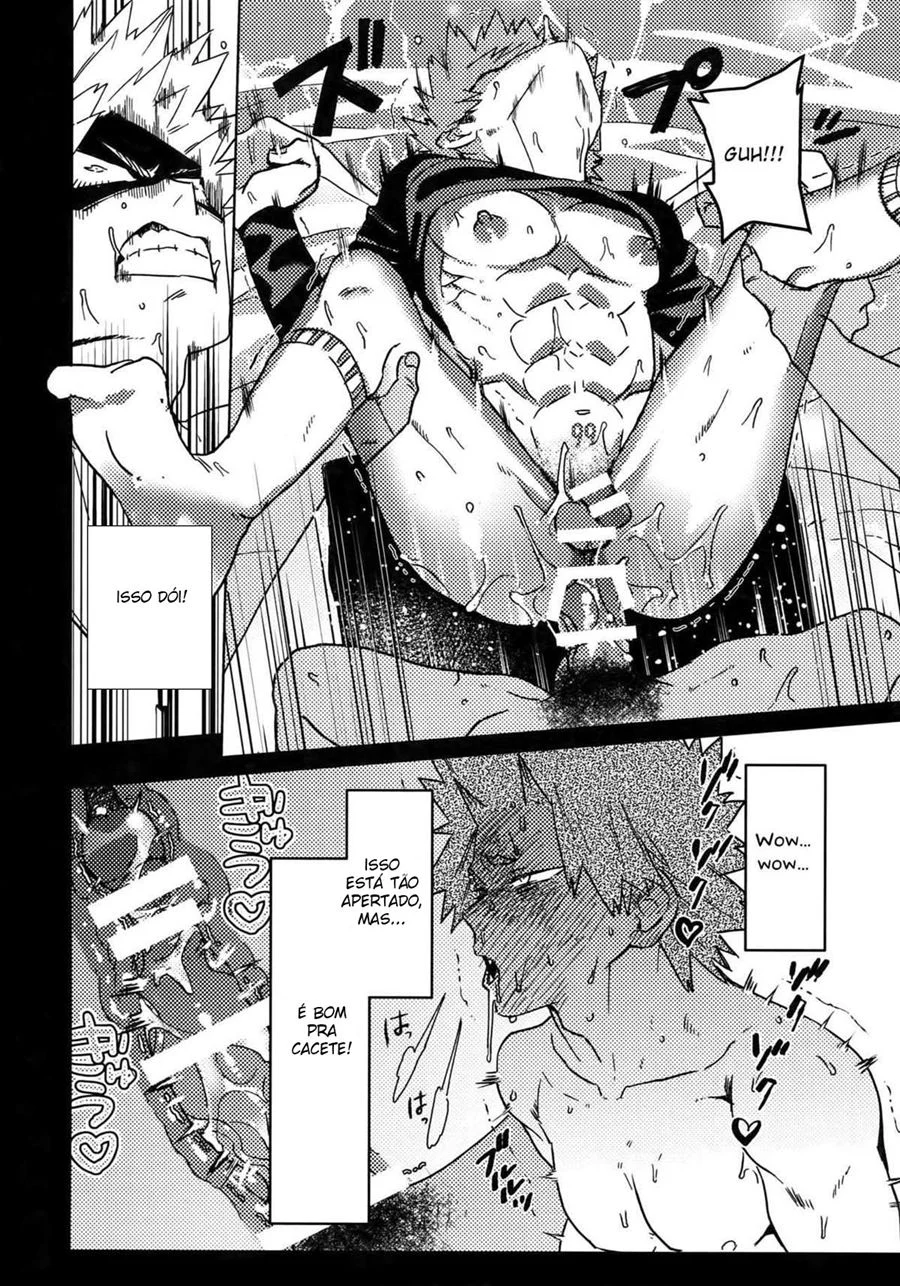 Título: Red Riot Arregaçado: Yaoi Explícito e Pornô Brutal em HQ