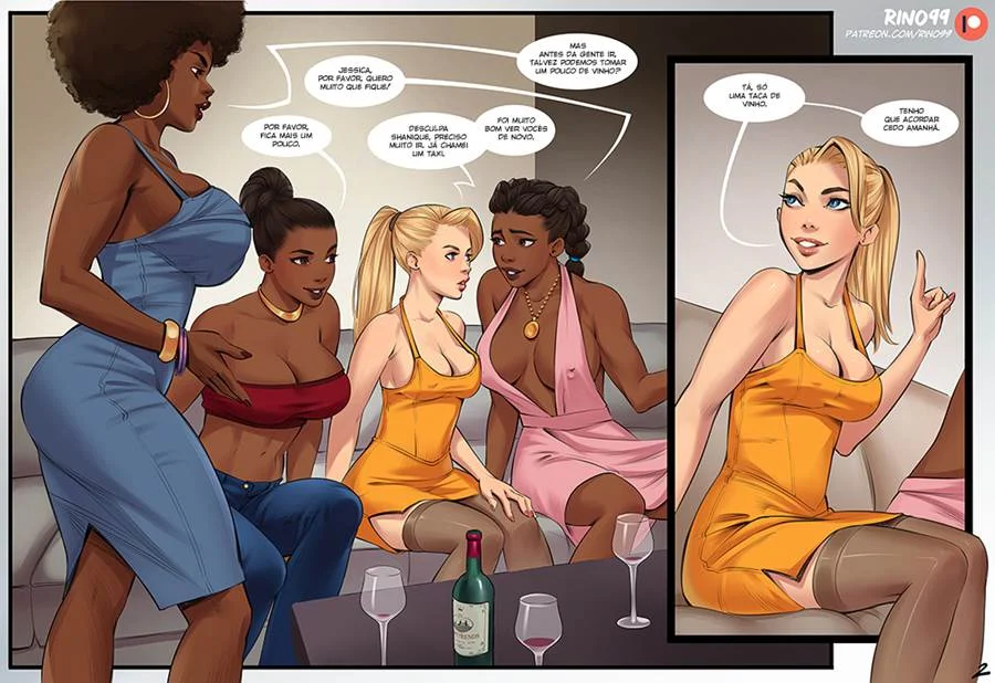 Lágrimas da Succubus: Quadrinhos de Sexo Explícito Comendo a Demônia Sedutora