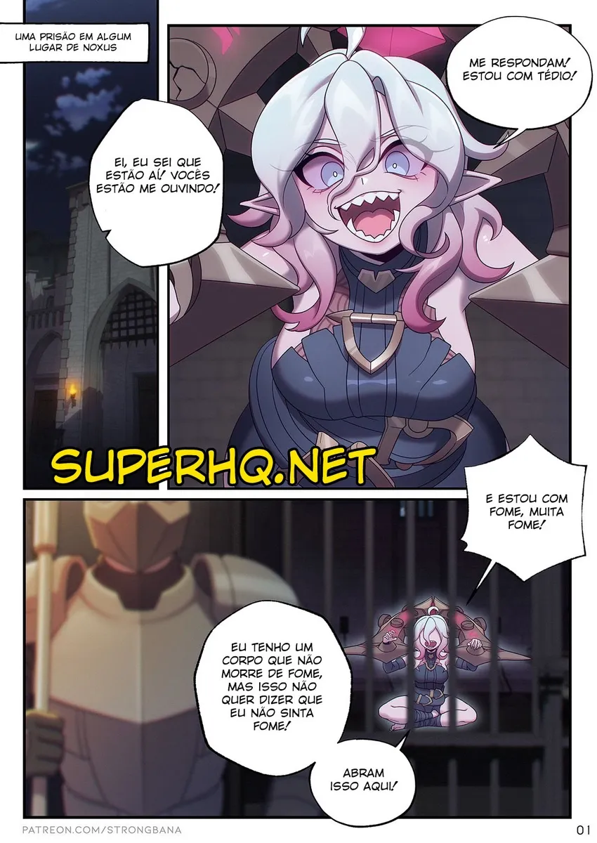 Sexo Explícito: Noxus Redemption - Quadrinhos Eróticos de League of Legends