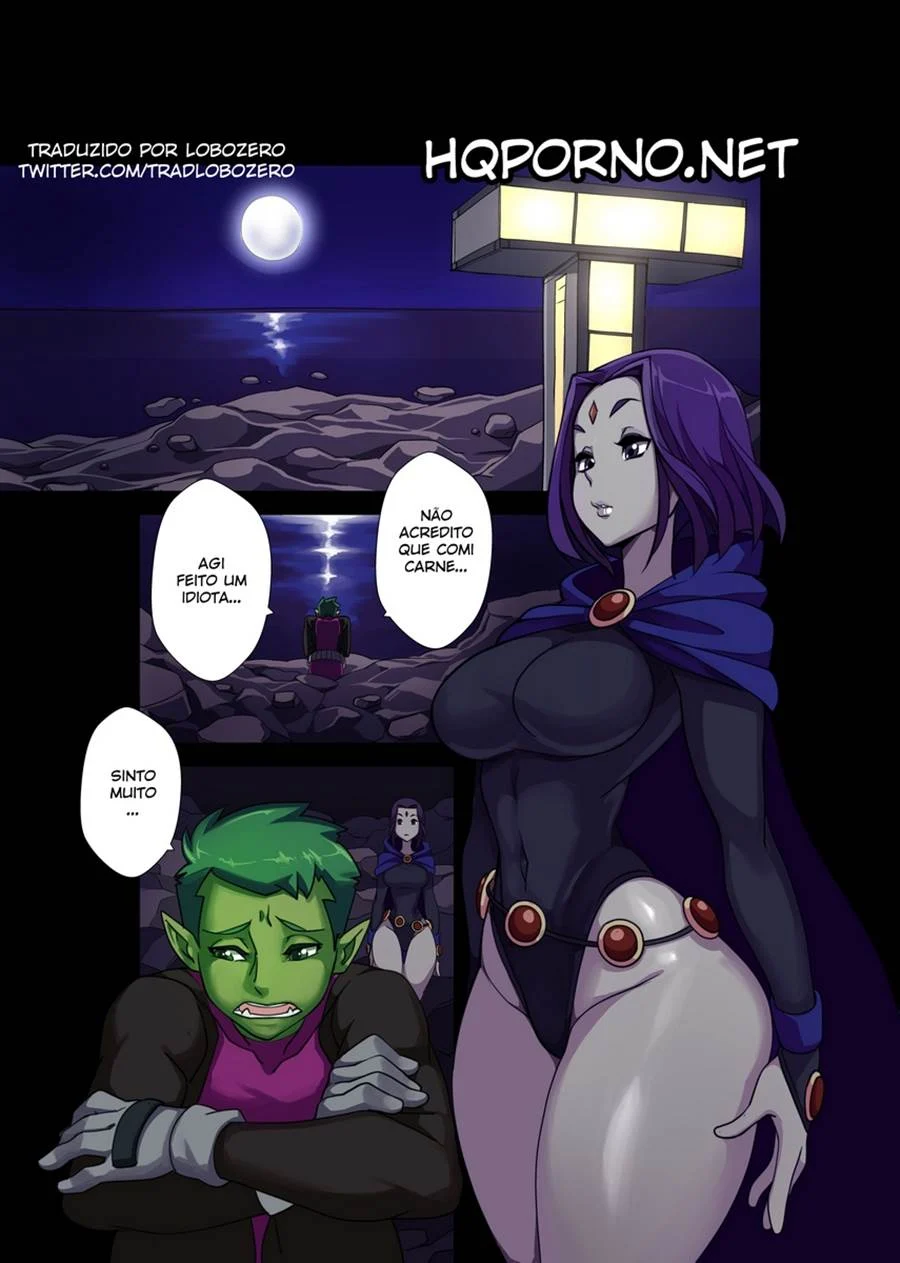 Hentai dos Jovens Titães: Perversões Antinhas em Quadrinhos Explícitos