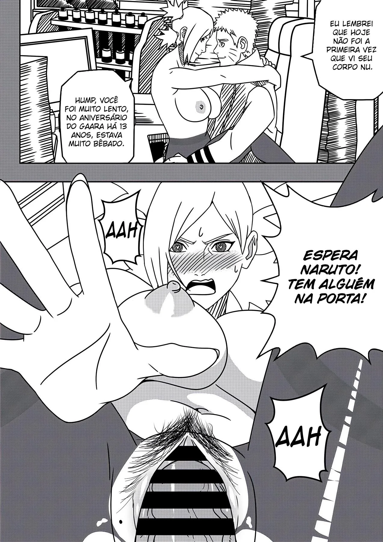 Naruto Machuca Temari no Sexo Explícito - HQ Hentai Proibido