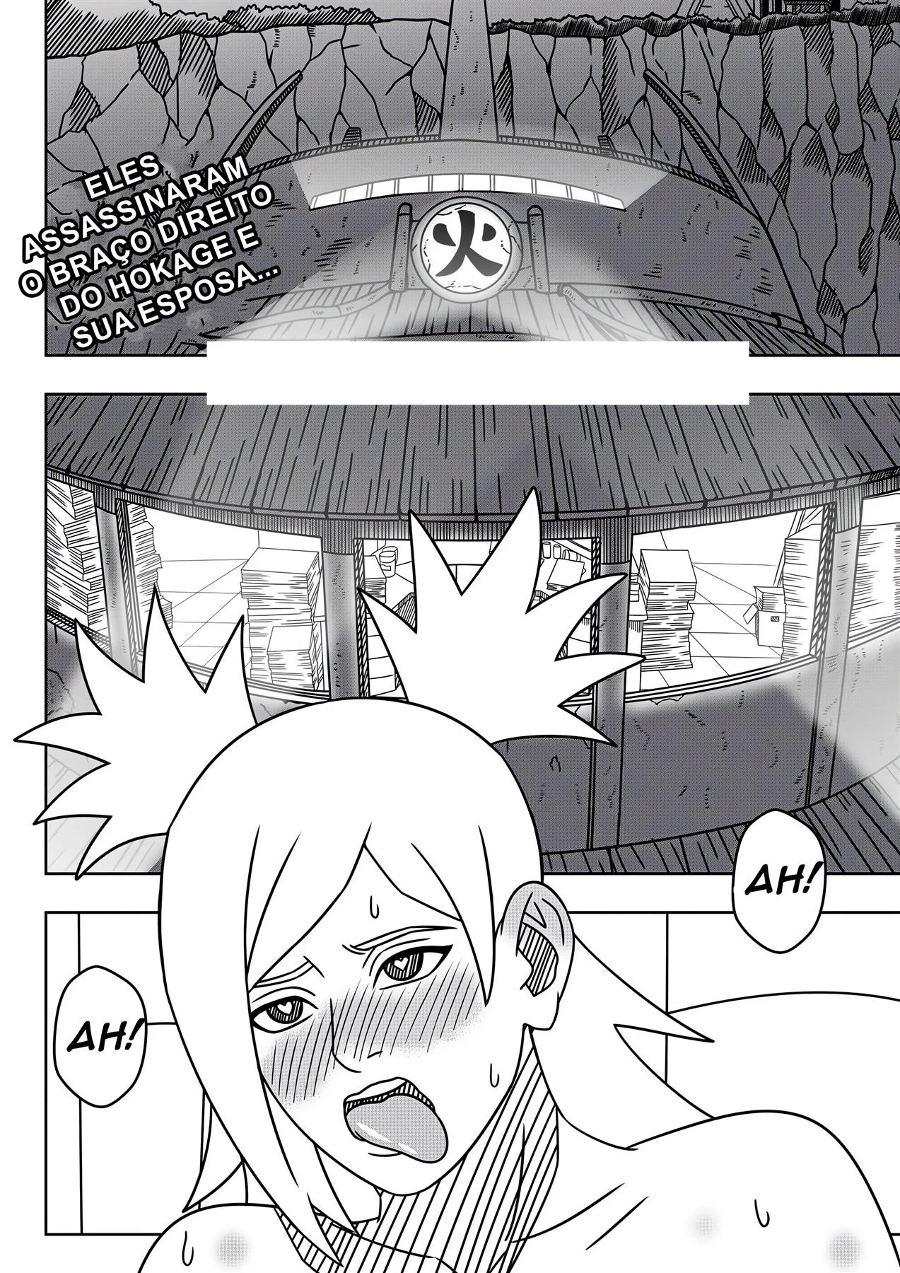 Naruto Machuca Temari no Sexo Explícito - HQ Hentai Proibido