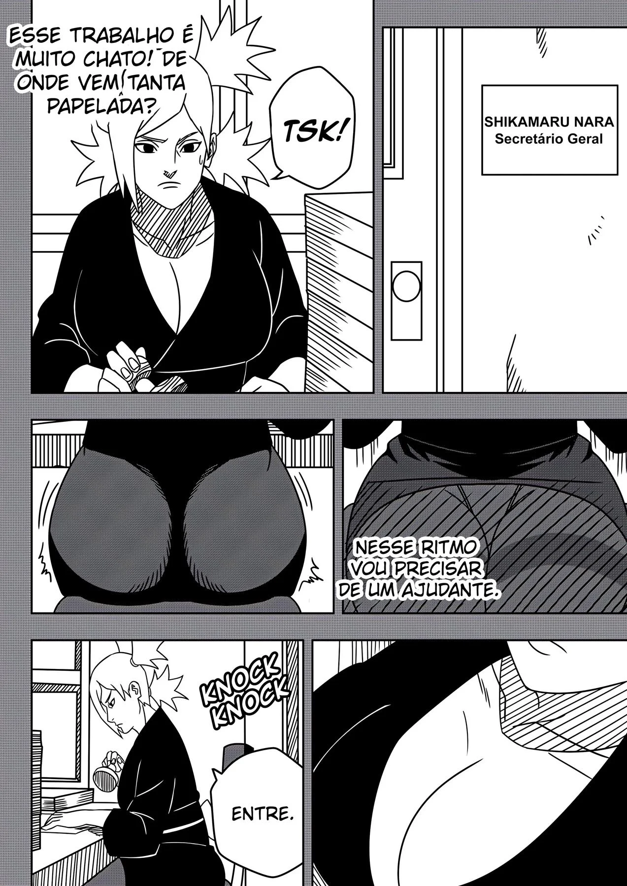 Naruto Machuca Temari no Sexo Explícito - HQ Hentai Proibido