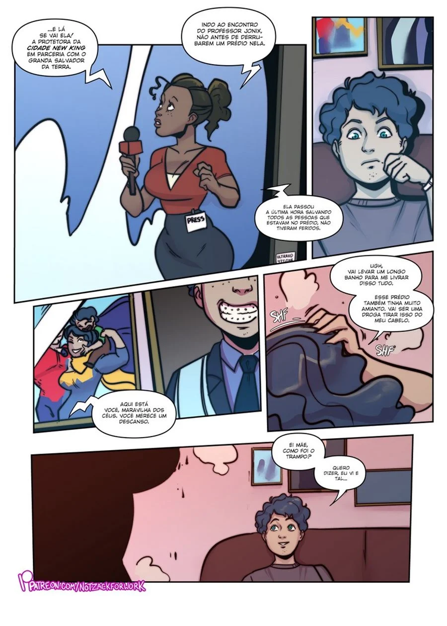 Heróis Pornos: Quadrinhos Explícitos com Cenas de Foda Desenfreada