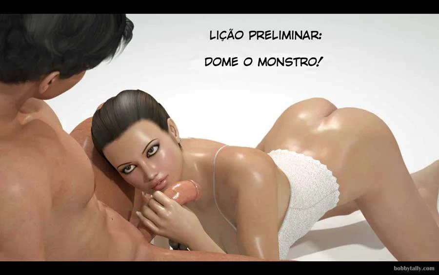 Arte Proibida do Sexo: Quadrinhos Eróticos 3D Explícitos e Sensuais