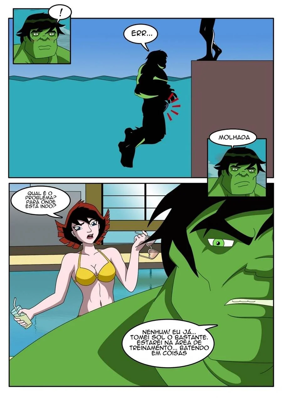 Hentai Marvel: Vingadores em Orgia Selvagem para Aliviar o Estresse