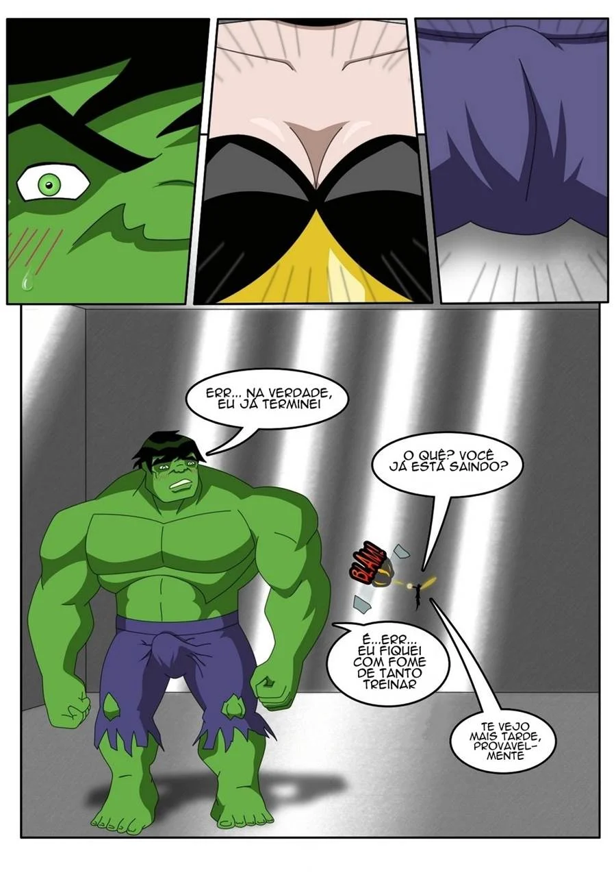 Hentai Marvel: Vingadores em Orgia Selvagem para Aliviar o Estresse