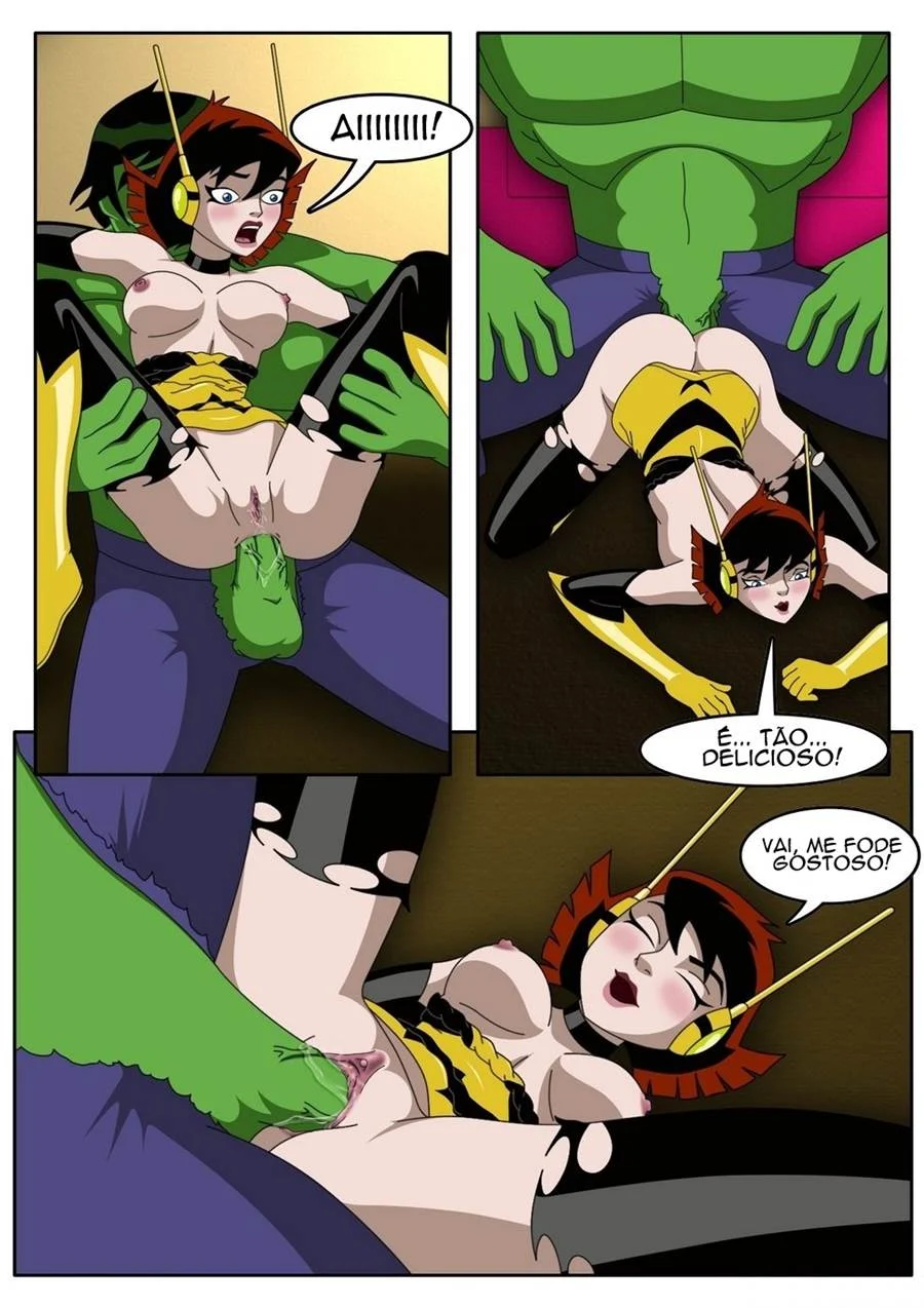 Hentai Marvel: Vingadores em Orgia Selvagem para Aliviar o Estresse