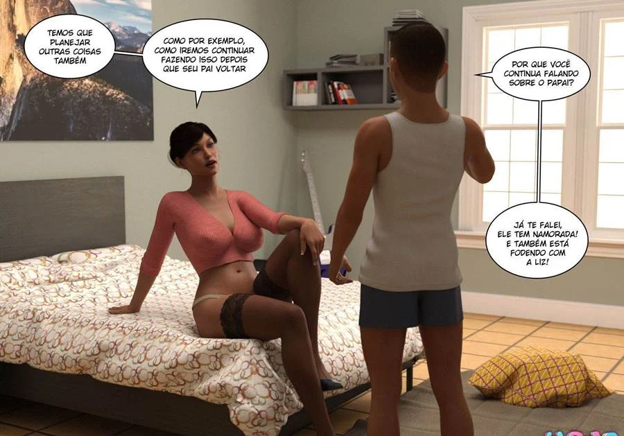 Banho de Sol Pecaminoso: Quadrinhos Picantes de Prazer Explícito