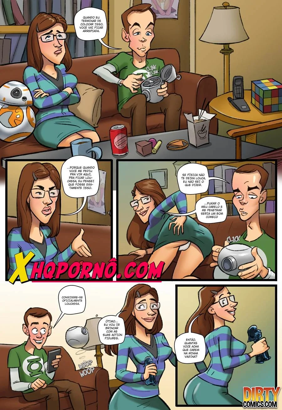 Teoria da Suruba Explícita: HQ X Animada Com Muito Sexo e Putaria