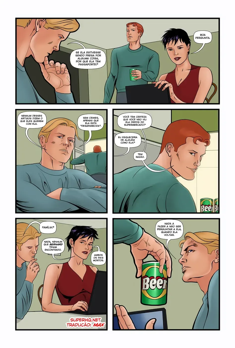 Esposa Canadense Enlouquecida de Tesão - Comix Pornô Mais Quente