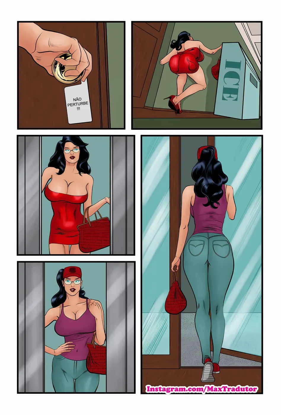 Esposa Canadense Enlouquecida de Tesão - Comix Pornô Mais Quente