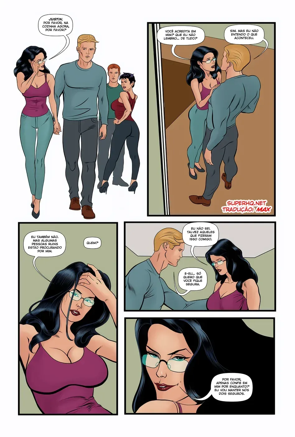 Esposa Canadense Enlouquecida de Tesão - Comix Pornô Mais Quente