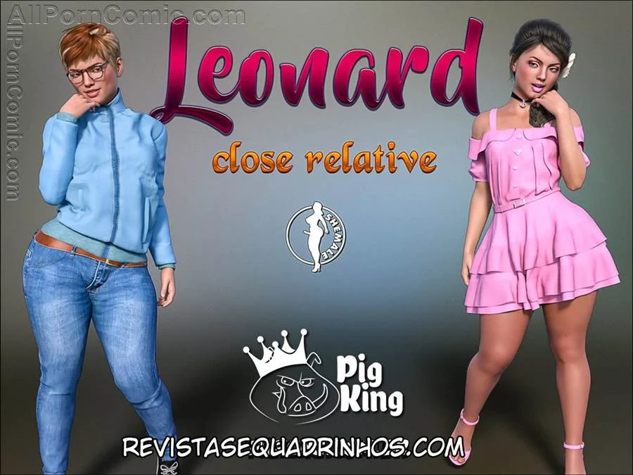 Leonardo: Quadrinhos de Sexo Explícito com Fetiche em Porcos e Fantasias de Dominação
