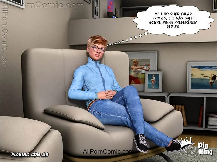 Leonardo: Quadrinhos de Sexo Explícito com Fetiche em Porcos e Fantasias de Dominação
