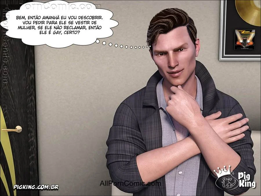 Leonardo: Quadrinhos de Sexo Explícito com Fetiche em Porcos e Fantasias de Dominação