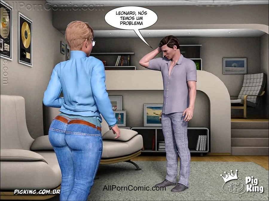 Leonardo: Quadrinhos de Sexo Explícito com Fetiche em Porcos e Fantasias de Dominação