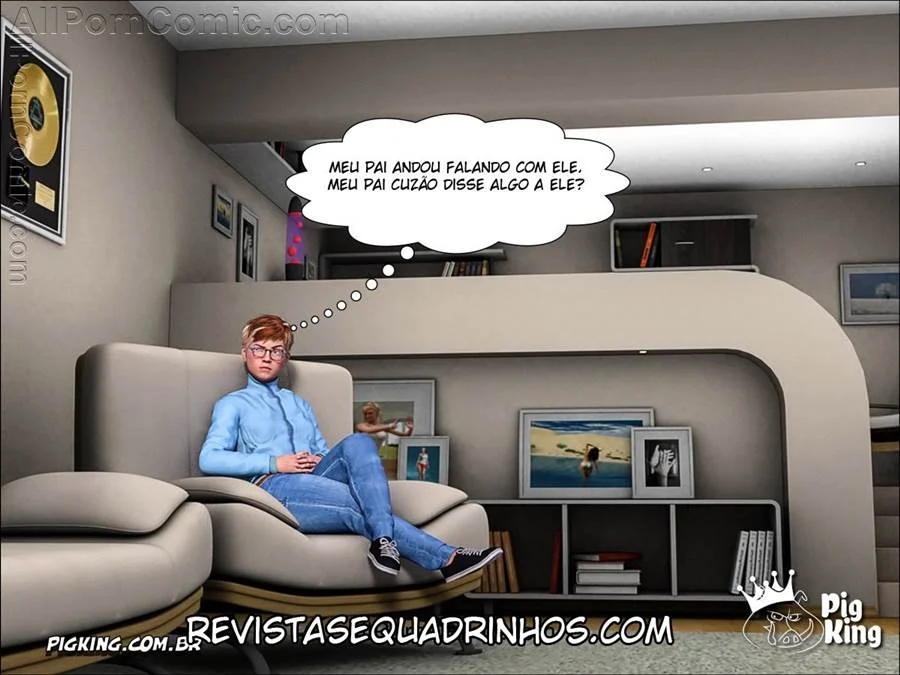 Leonardo: Quadrinhos de Sexo Explícito com Fetiche em Porcos e Fantasias de Dominação