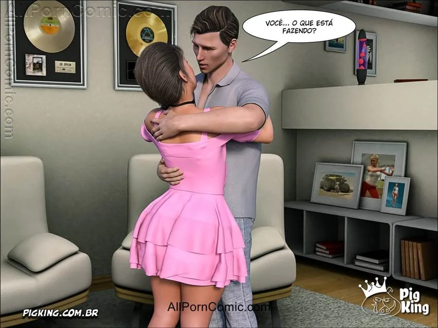 Leonardo: Quadrinhos de Sexo Explícito com Fetiche em Porcos e Fantasias de Dominação