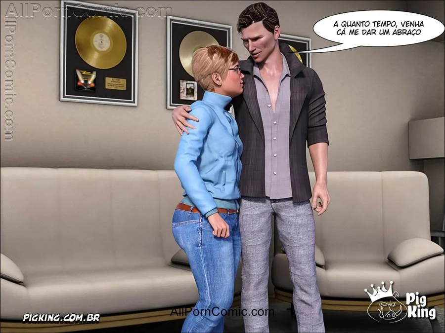 Leonardo: Quadrinhos de Sexo Explícito com Fetiche em Porcos e Fantasias de Dominação