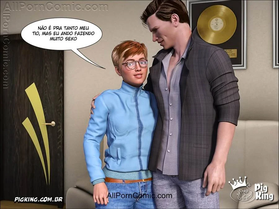 Leonardo: Quadrinhos de Sexo Explícito com Fetiche em Porcos e Fantasias de Dominação