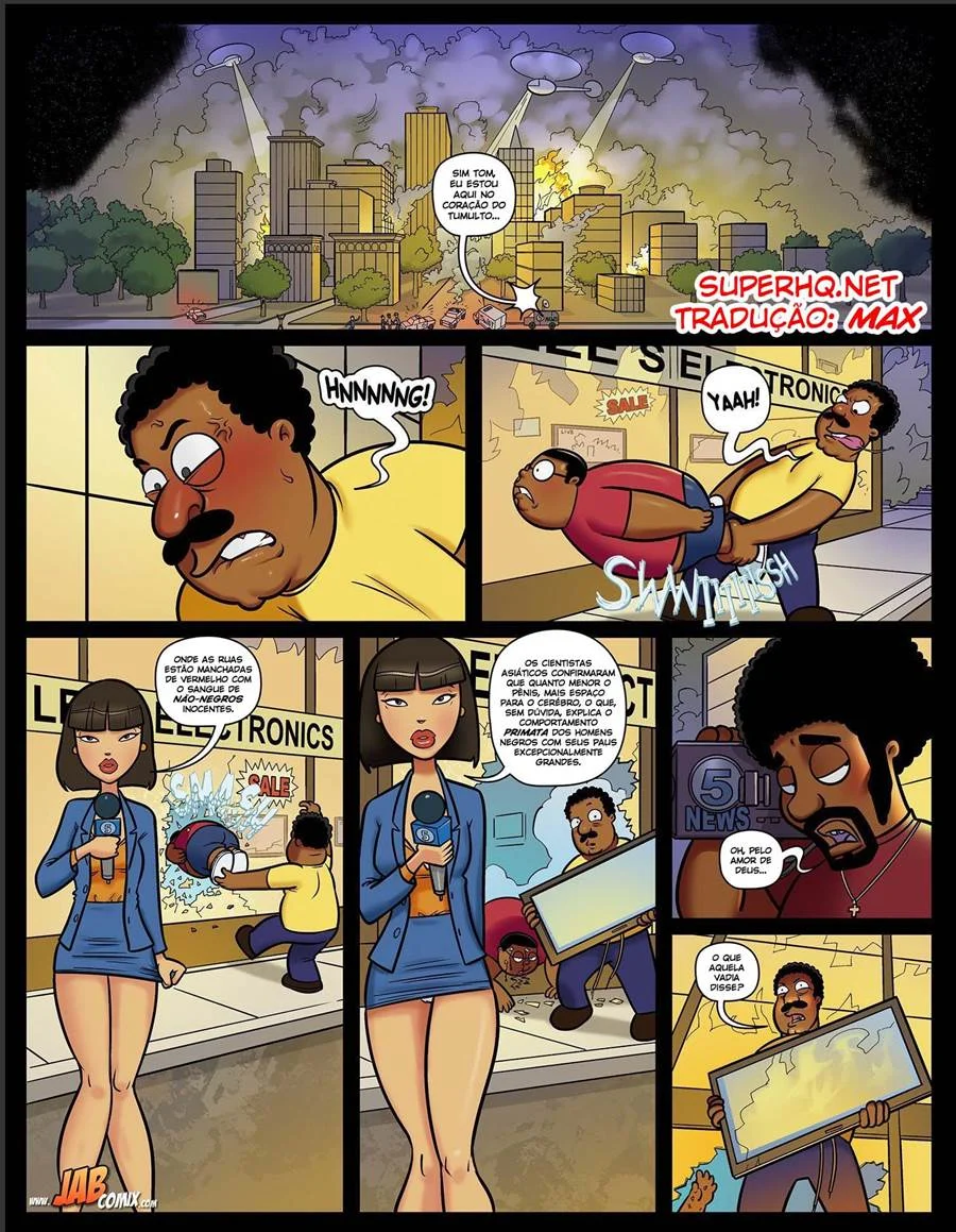 Quadrinhos Eróticos de Cleveland: Sexo Explícito em HQ