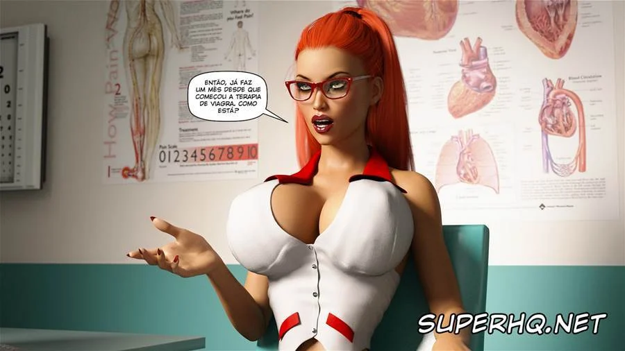 Experiência Proibida: HQ 3D com Fodas Explícitas e Posições Obscenas