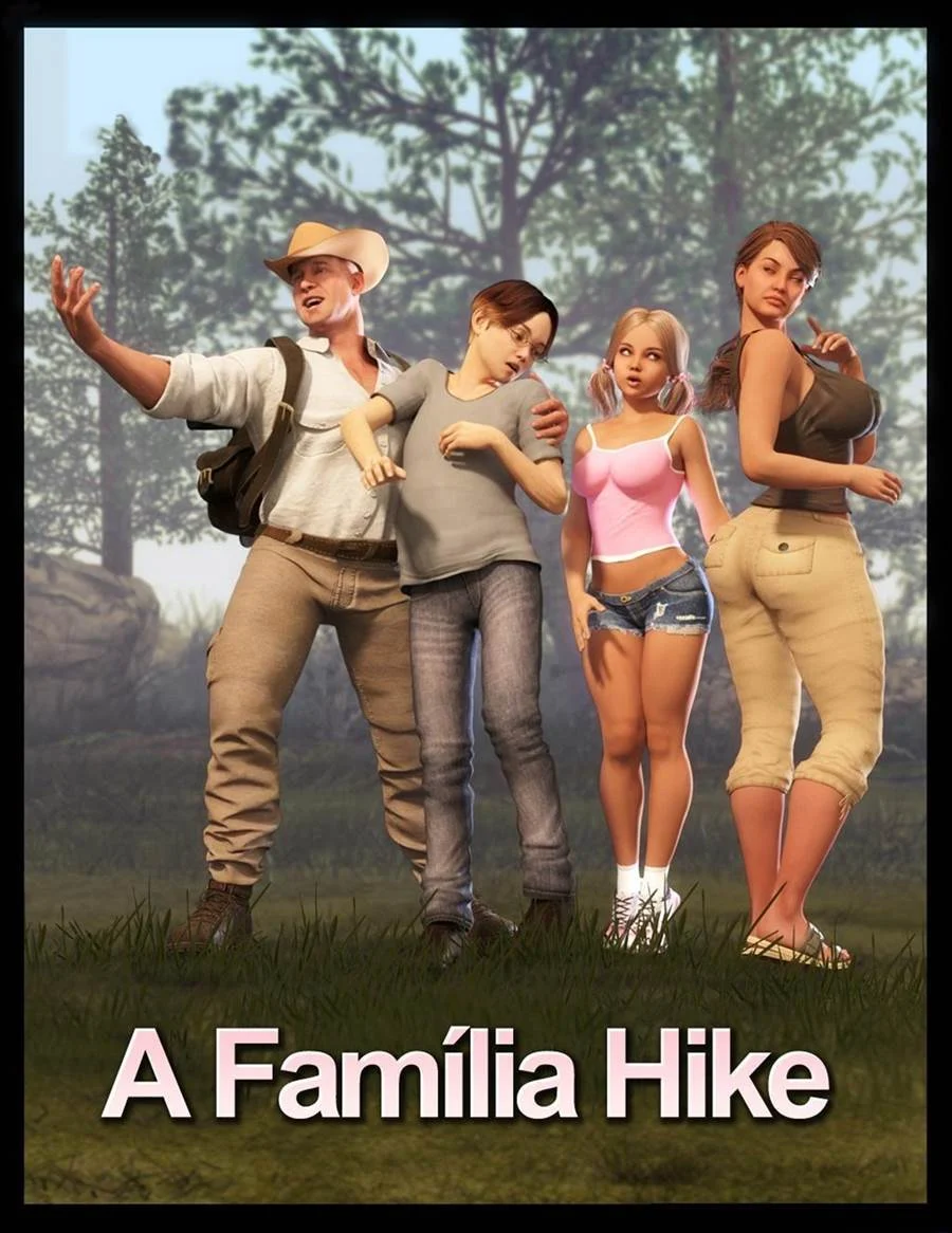 Revista Adulta: Aventura Erótica em Família No Acampamento - HQ 3D