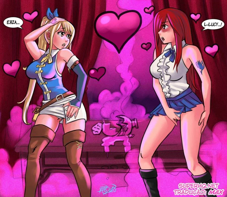 Pocão do Prazer Lésbico - Hentai Explícito de Mulheres Quentes