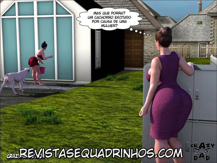 Avós Proibidas: A Loucura Sexual do Pai em HQ 3D Explícita