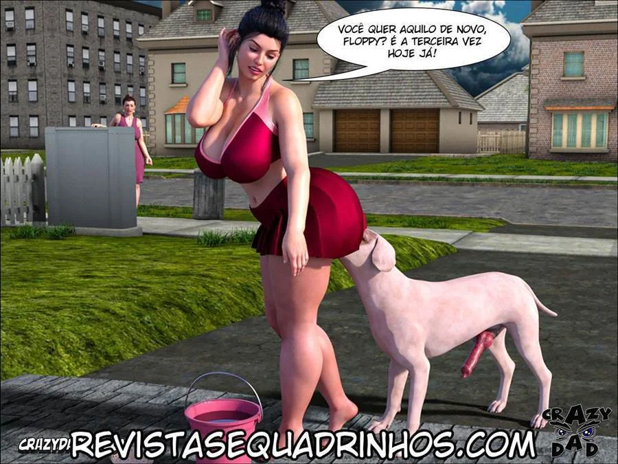 Avós Proibidas: A Loucura Sexual do Pai em HQ 3D Explícita