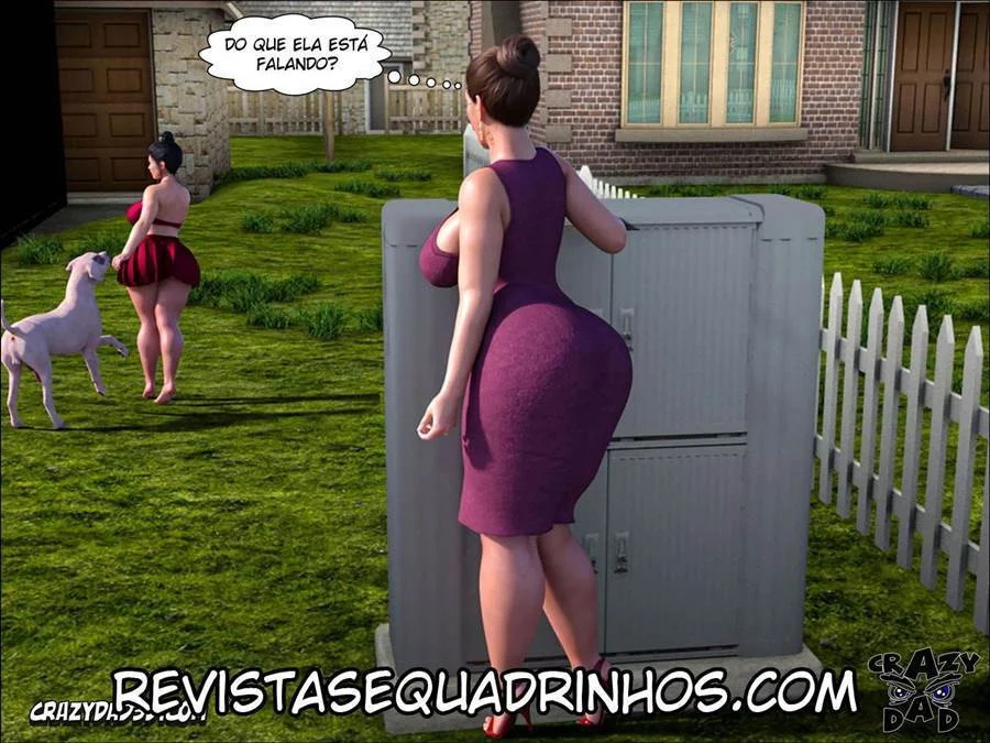 Avós Proibidas: A Loucura Sexual do Pai em HQ 3D Explícita