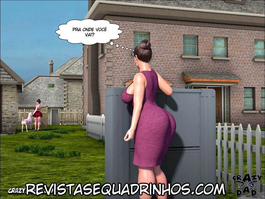 Avós Proibidas: A Loucura Sexual do Pai em HQ 3D Explícita