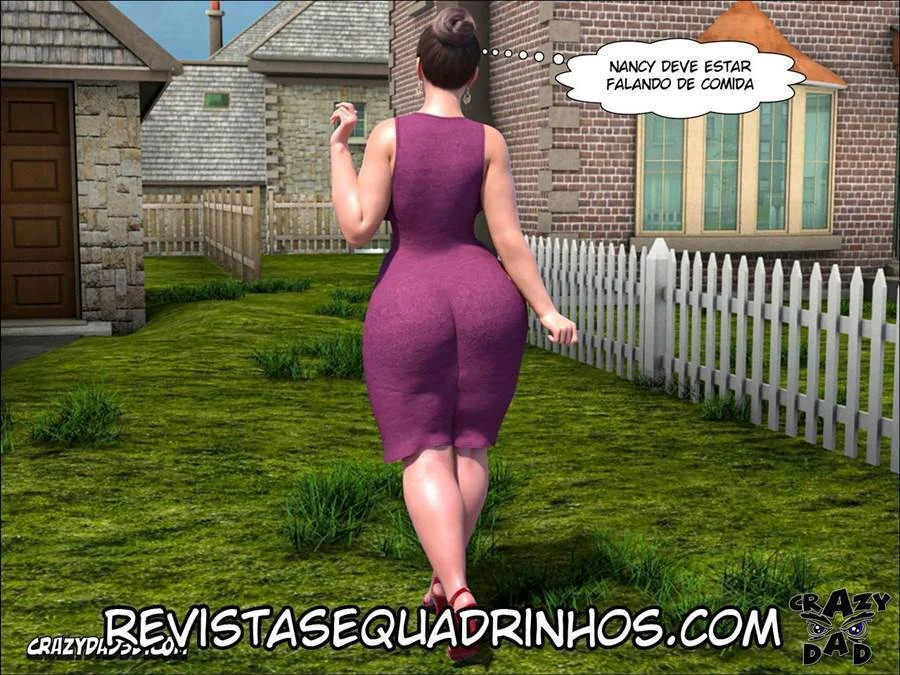 Avós Proibidas: A Loucura Sexual do Pai em HQ 3D Explícita