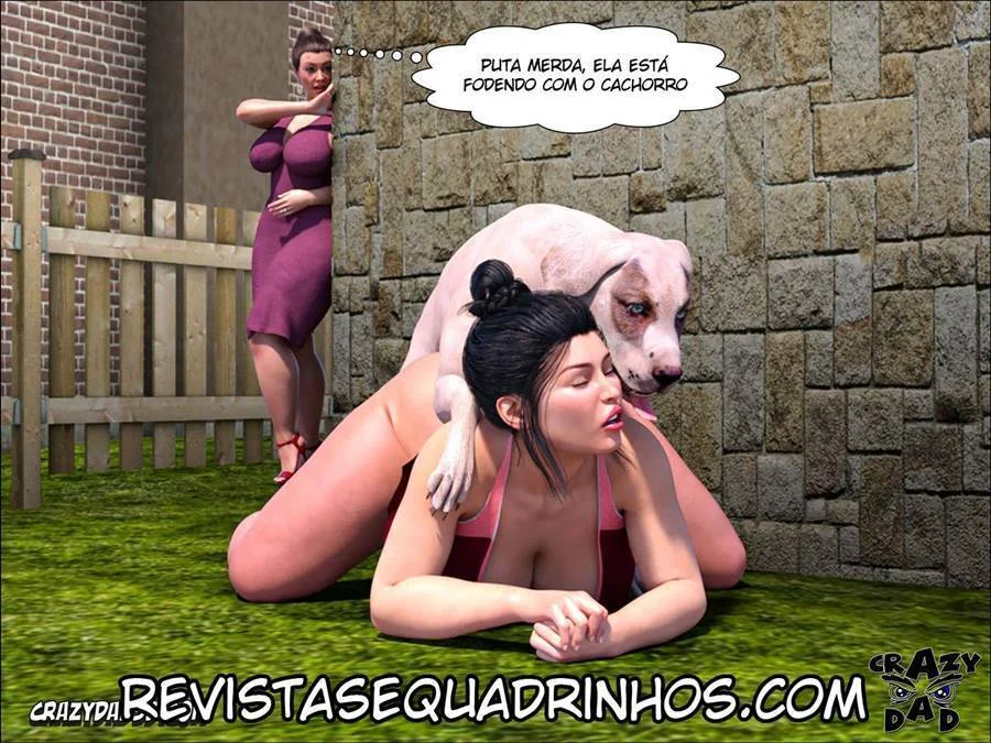 Avós Proibidas: A Loucura Sexual do Pai em HQ 3D Explícita